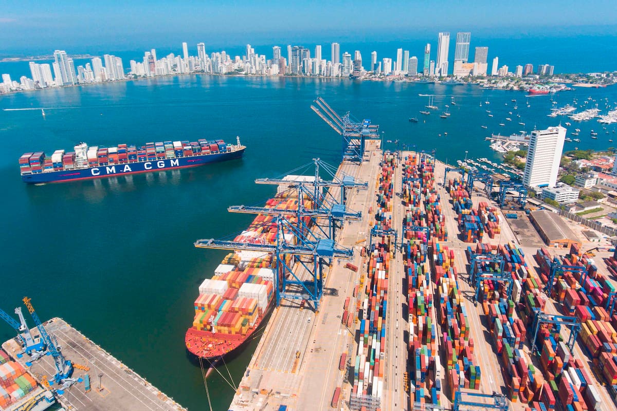 ¡De nuevo!: Cartagena, el puerto mejor conectado de América Latina y el Caribe