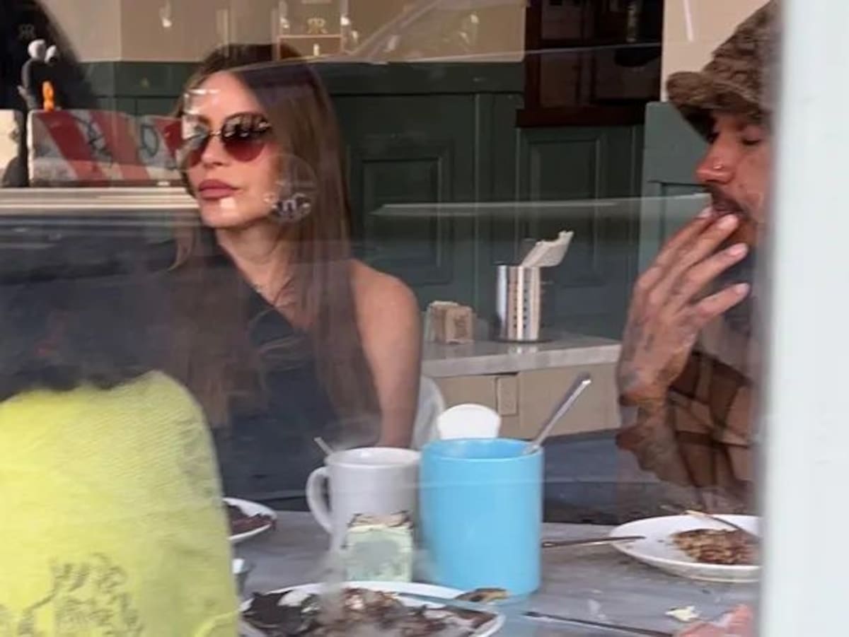 Sofía Vergara y Lewis Hamilton disfrutaron de una romántica cena en Nueva York. //Foto: TMZ.