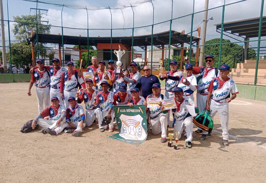 Veteranos de Sincelejo, campeón del Nacional de Sóftbol Plus 65 Años