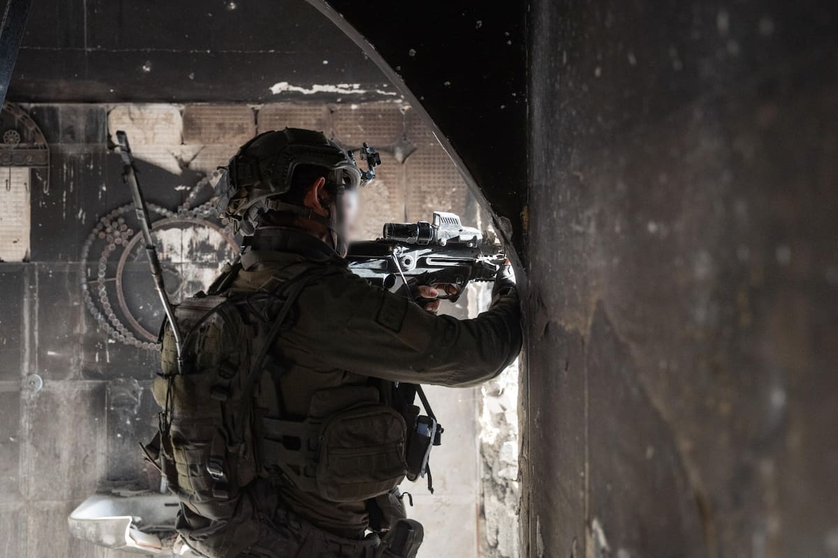 Vista de una operación militar del ejército israelí en territorio libanés. //EFE