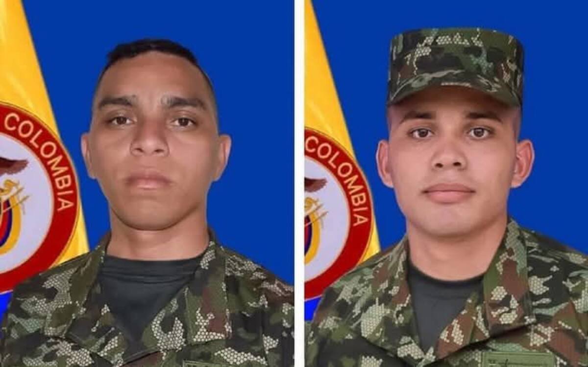 Mauricio José Pertuz Ochoa y Mario Alberto Pérez González fueron asesinados mientras defendían a una misión estatal en medio del monte.