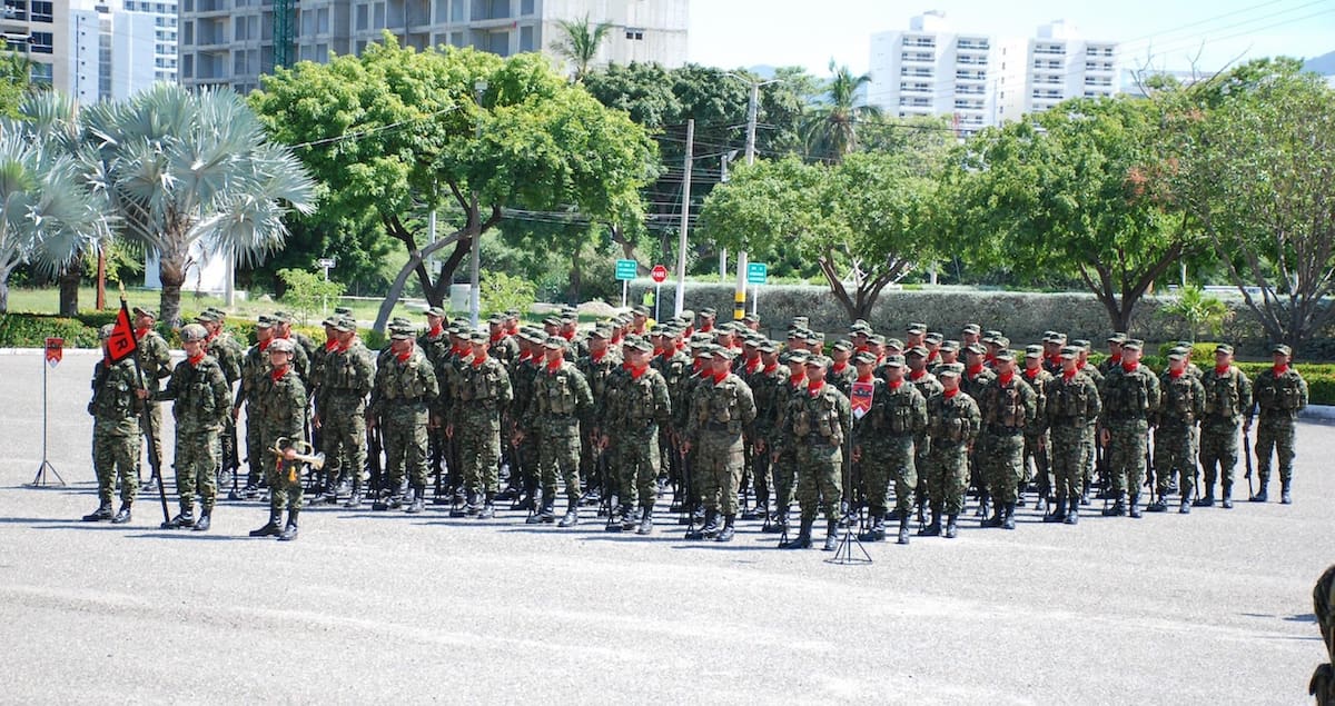 Ceremonia donde 400 soldados se incorporaron a la Segunda Brigada del Ejército Nacional para reforzar al seguridad en los departamentos de Atlántico y Magdalena.//Cortesía.