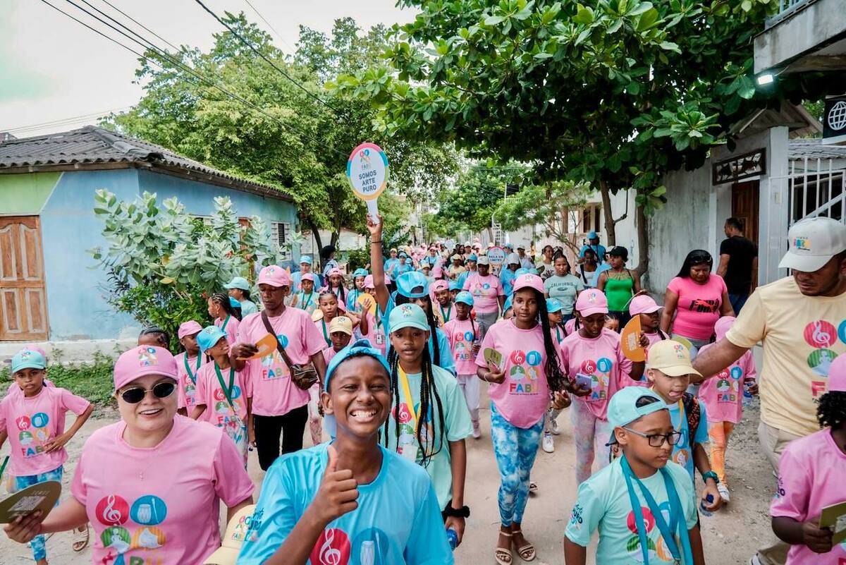 Somos Barú favoreció a 229 personas en sus programas “Letra Viva”, “Somos Arte Puro” y “Operación Pintura”. // Foto: Cortesía - Somos Barú.