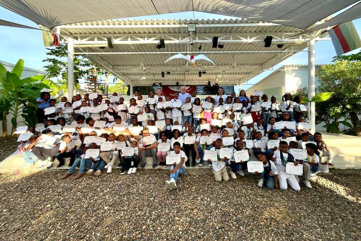 Varias personas en Barú fueron beneficiadas por programas de educación y arte