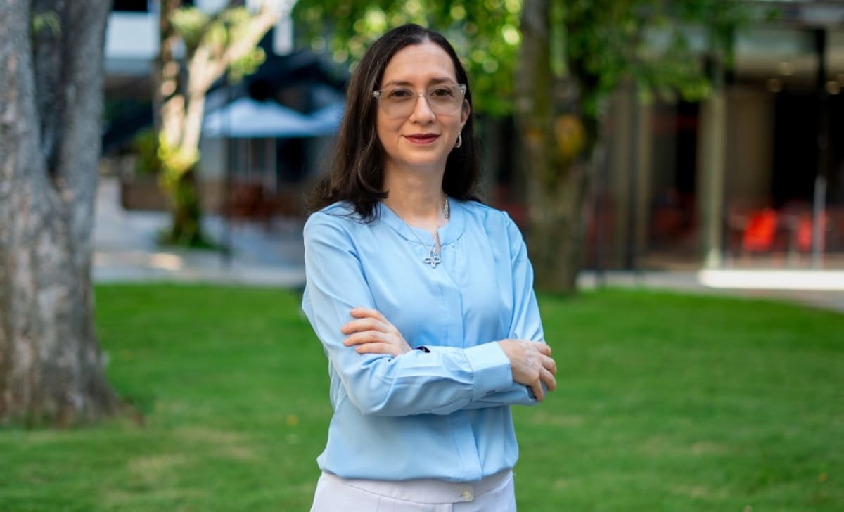 Sonia Contreras Ortiz asume como vicerrectora Académica de la UTB. // Cortesía - UTB.