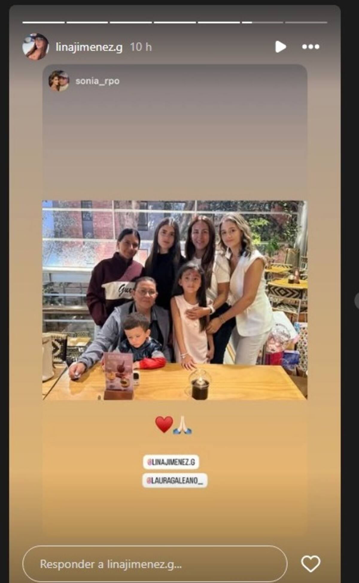 La familia de Thaliana Jiménez celebró su cumpleaños. //Foto: @linajimenez.g