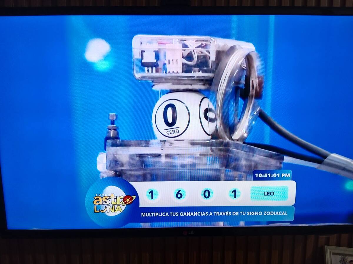 Sorteo Astro Luna 28 de agosto de 2024.