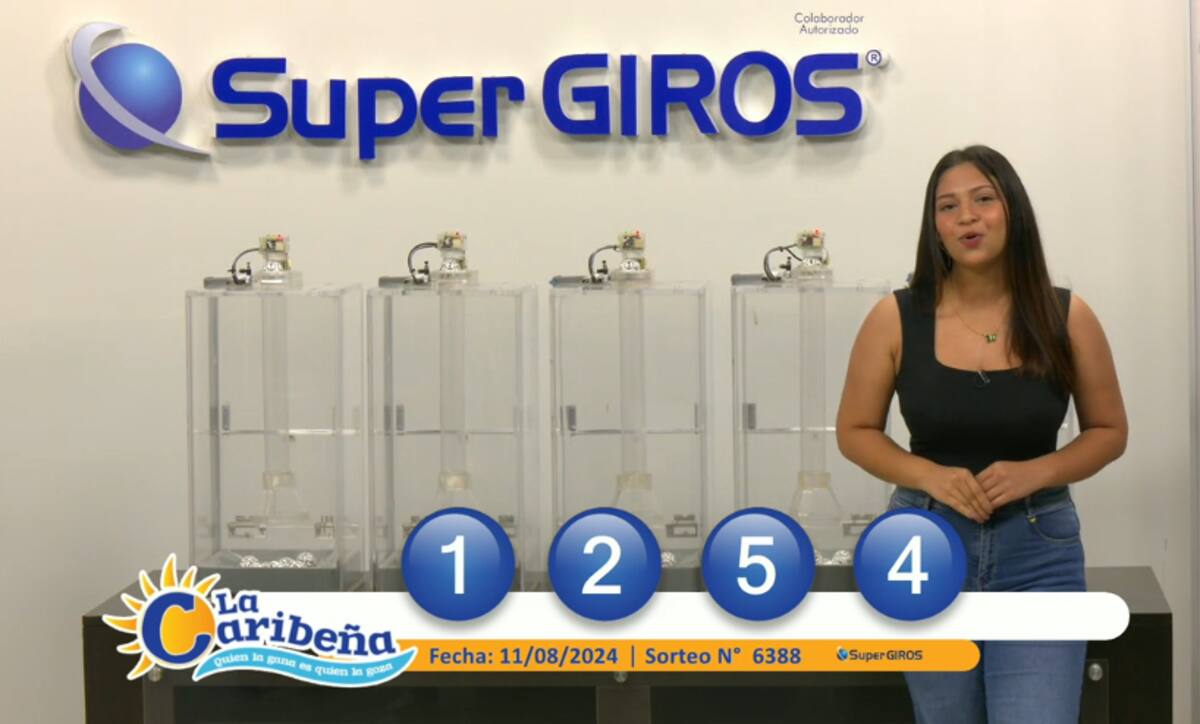 Sorteo La Caribeña Noche del 11 de agosto. // Captura de video.