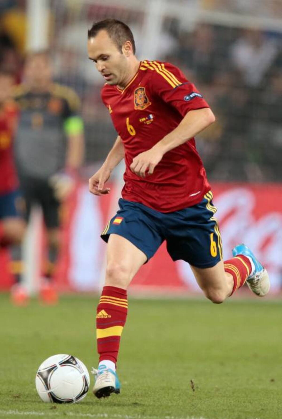 Andrés Iniesta. AP
