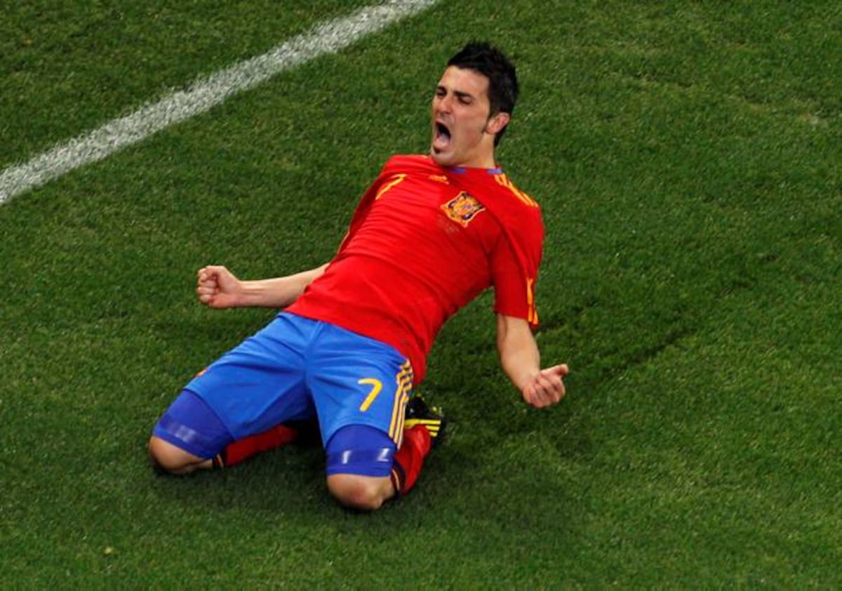 El goleador de la selección española David Villa AP Roberto Candia