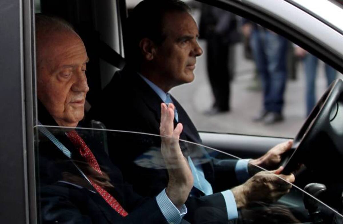 Rey emérito Juan Carlos I. // Foto: AP