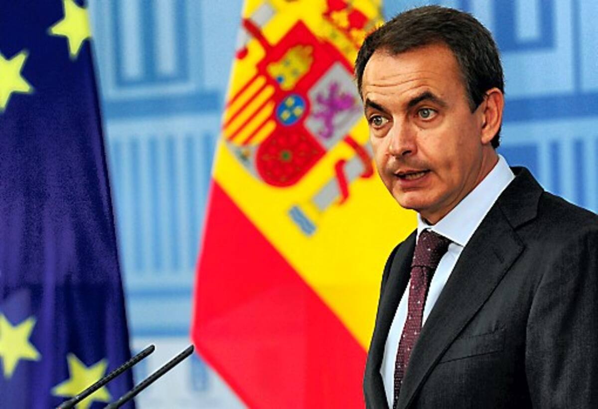 José Luis Rodríguez Zapatero, presidente de España. AFP JAVIER SORIANO