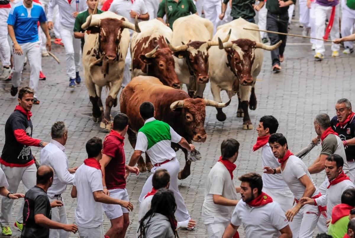 Se puede tener una experiencia virtual de la Fiestas de San Fermín AP Alvaro Barrientos