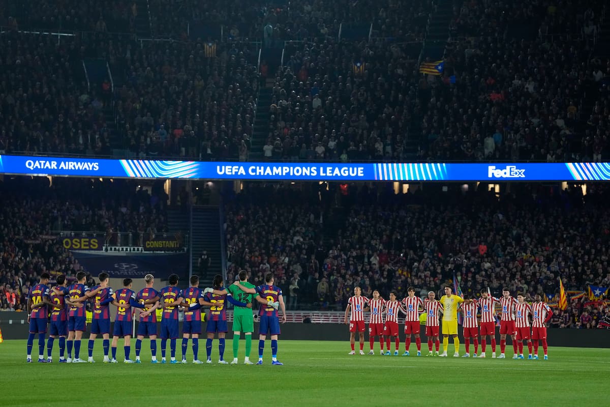 Un partido del Barcelona en el Spotify Camp Nou de España. //Foto, EFE: Alberto Estévez
