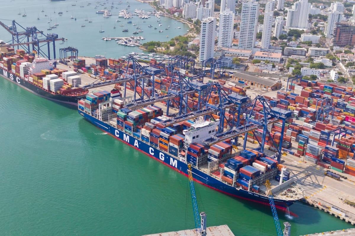 Cartagena, con el mayor tráfico portuario de Colombia: SuperTransporte