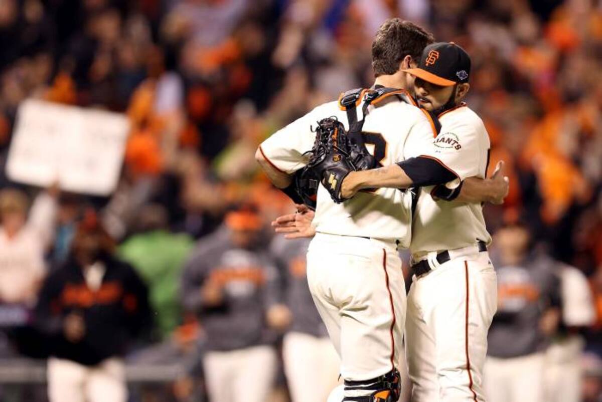 San Francisco ha ganado los últimos dos encuentros ante los Cardenales, gracias a soberbias demostraciones de sus lanzadores. AFP Christian Petersen