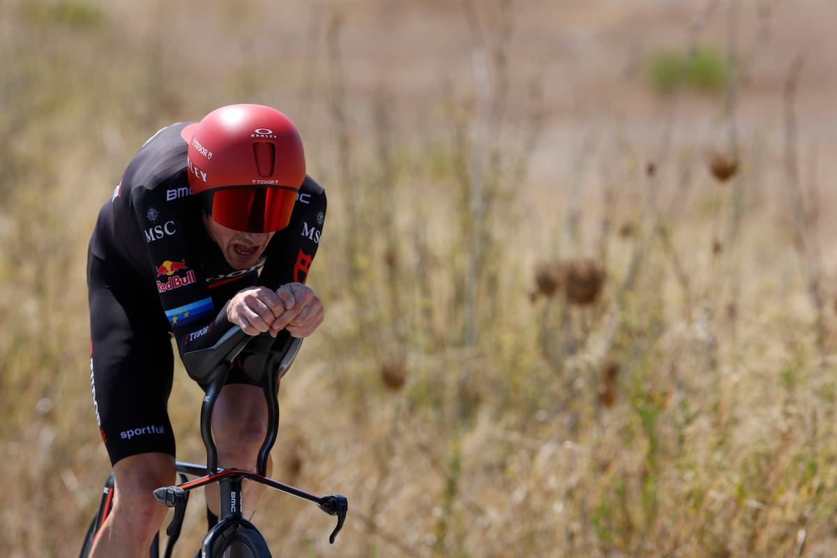 Stefan Kung sorprendió en la crono de la Vuelta a España: Enric Mas sigue en la cima