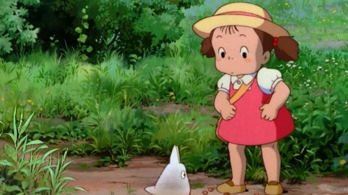 Mei, hermana menor de la película Mi Vecino Totoro. // Captura de película de Studio Ghibli