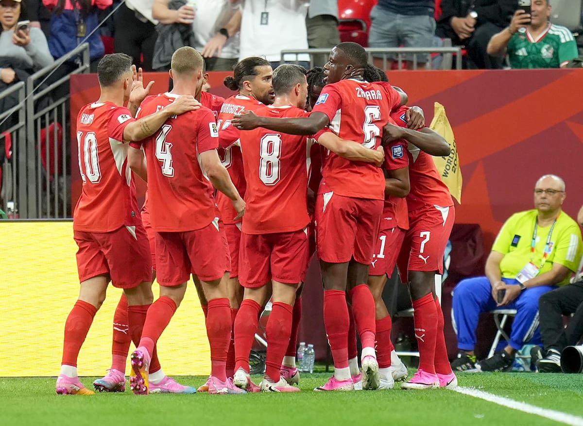 Suiza será un duro rival para Colombia en el Mundial. //Foto, EFE: BOB FRID