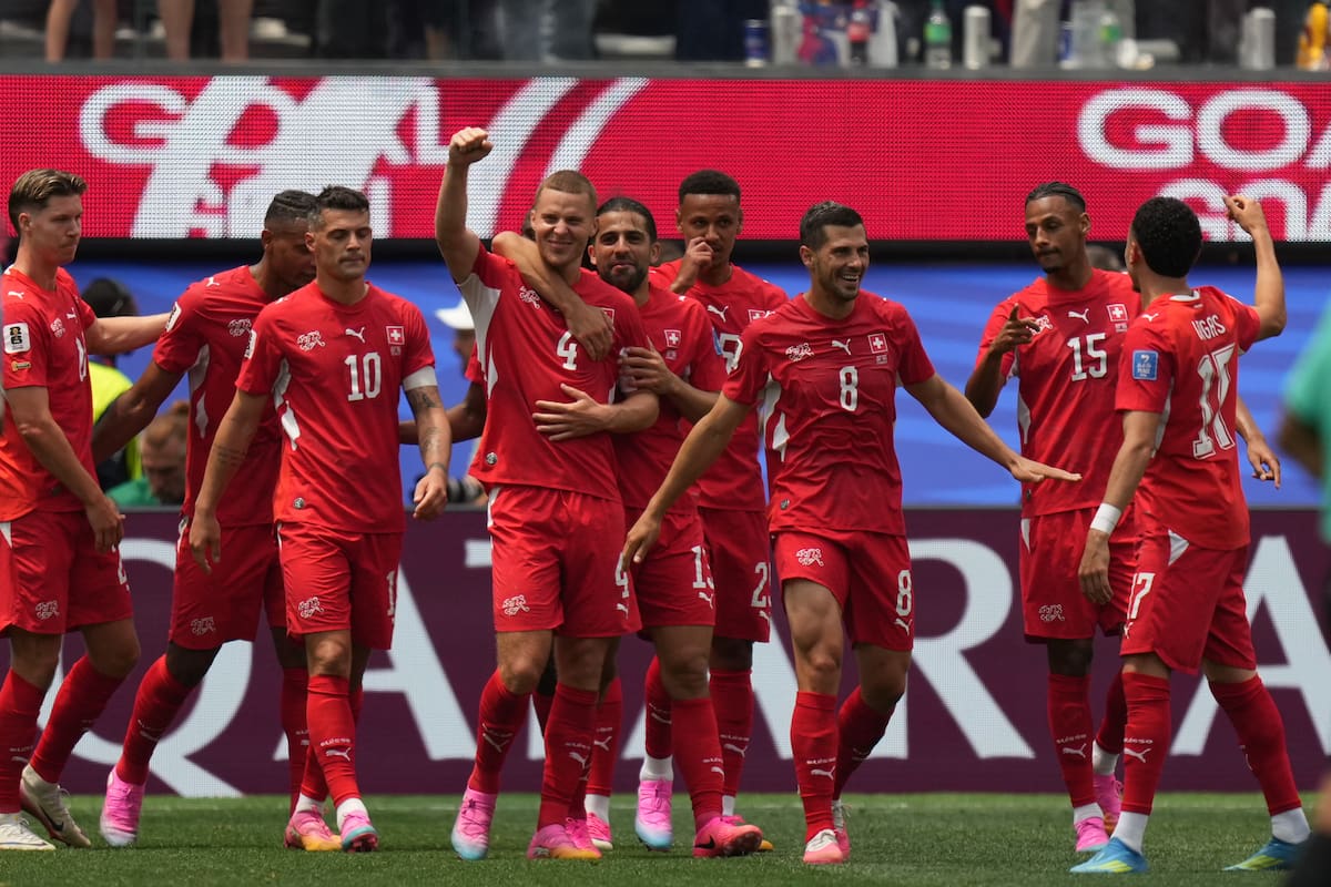 Suiza aplastó a Bosnia y Herzegovina en su segunda presentación en el Mundial 2026. //Foto, AP: Andre Penner