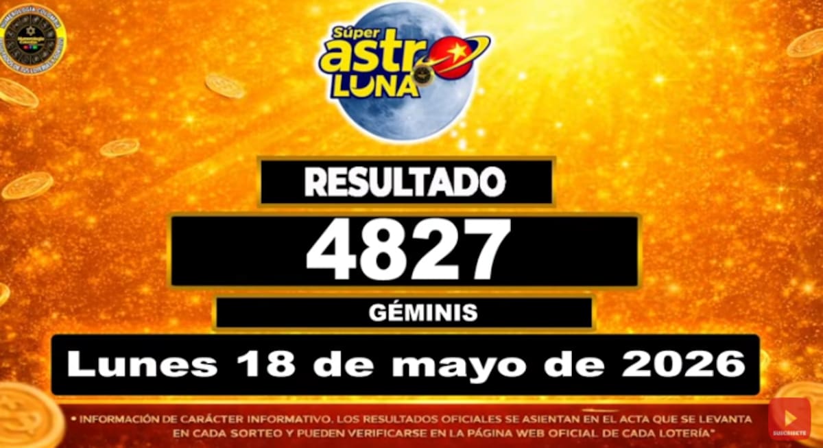 Super Astro Luna del 18 de mayo de 2026. // Foto: captura de pantalla