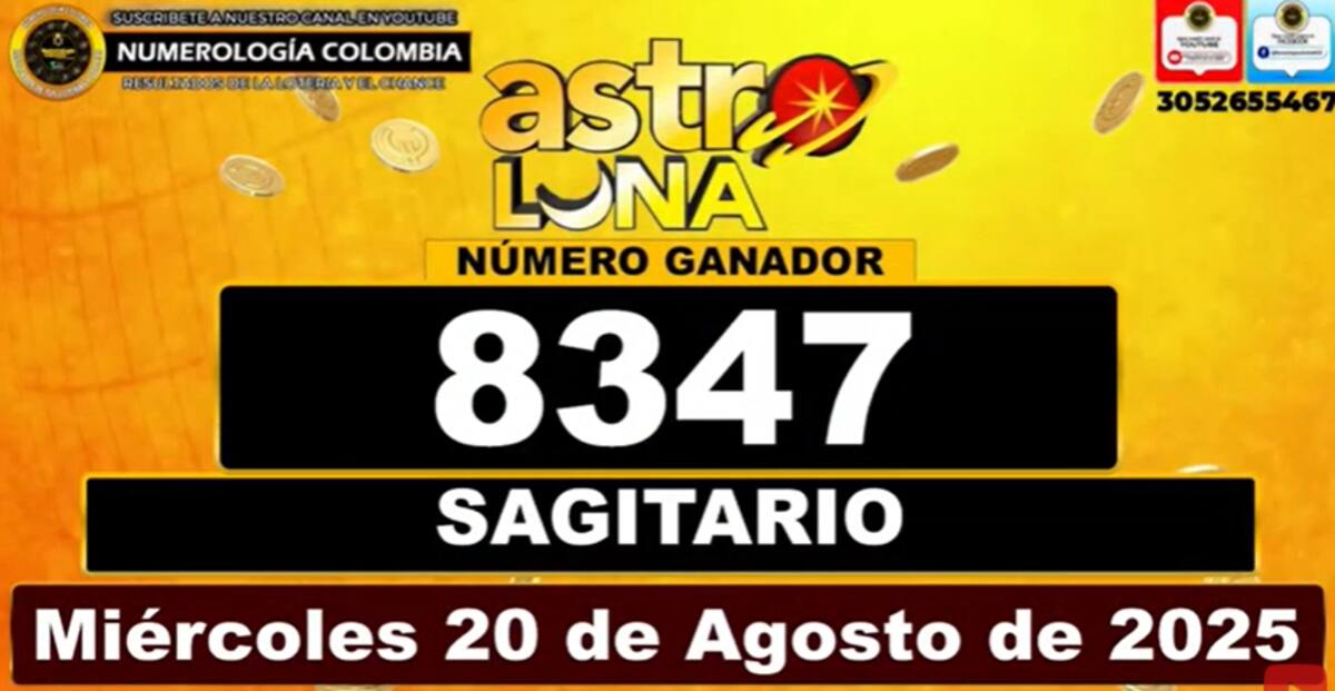 Super Astro Luna del 20 de agosto de 2025. // Foto: captura de pantalla
