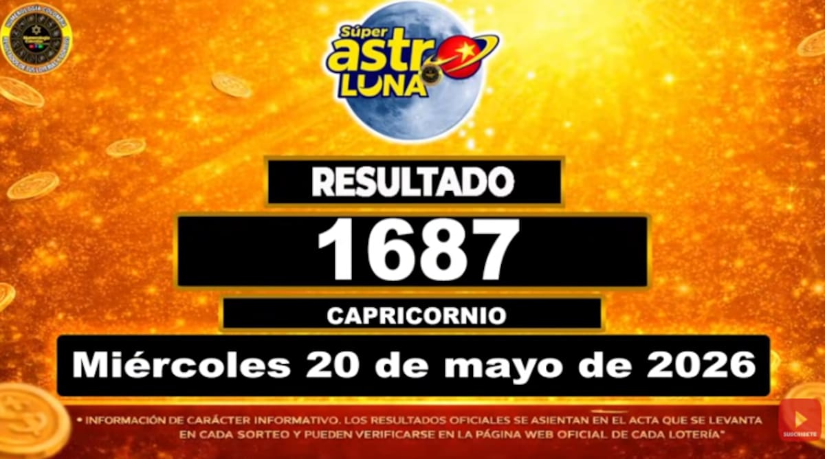 Super Astro Luna del 20 de mayo de 2026. // Foto: captura de captura de pantalla