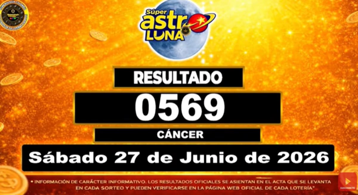 Super Astro Luna del 27 de junio de 2026. // Foto: captura de pantalla