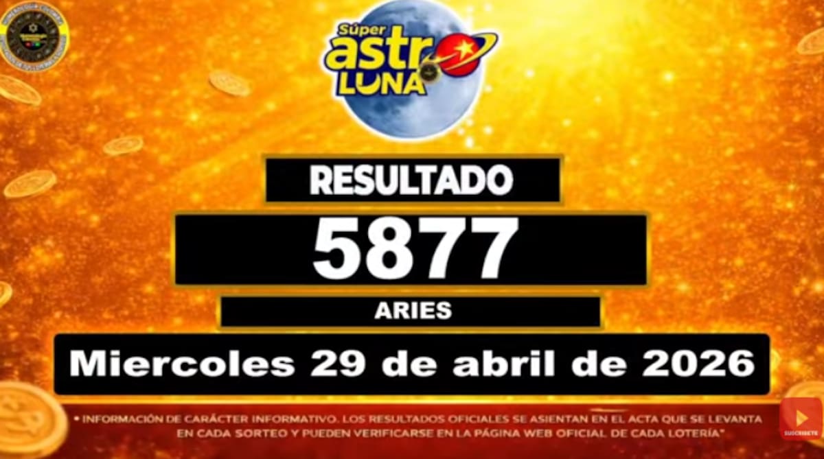 Super Astro Luna del 29 de abril de 2026. // Foto: captura de pantalla