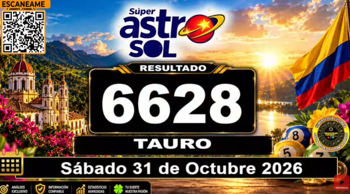 Super Astro Luna del 31 de octubre de 2026. // Foto: captura de pantalla del canal de YouTube @NumerologíaColombia.