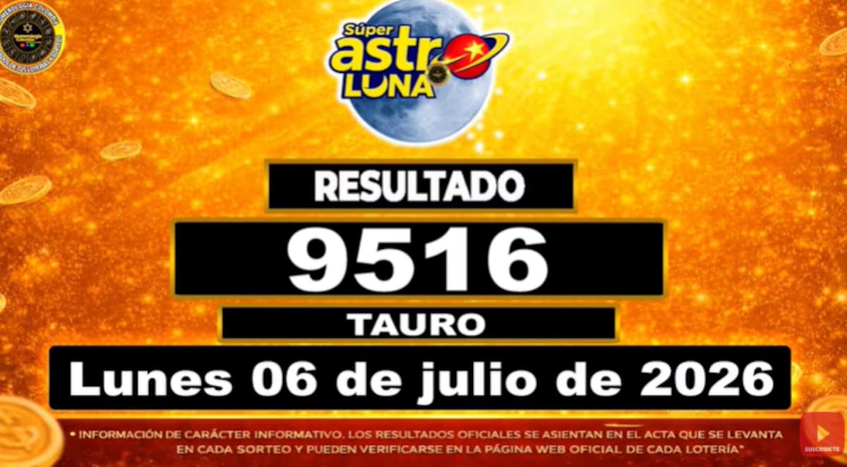Super Astro Luna del 6 de julio de 2026. // Foto: captura de pantalla