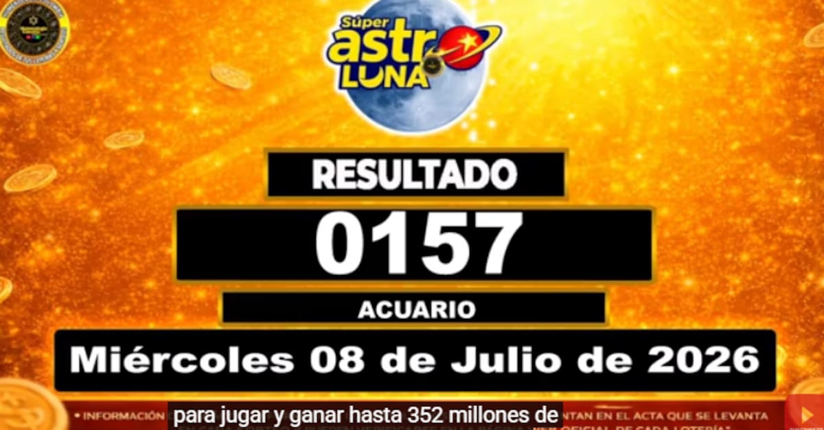 Super Astro Luna del 8 de julio de 2026. // Foto: captura de pantalla del canal de YouTube @NumerologíaColombia.