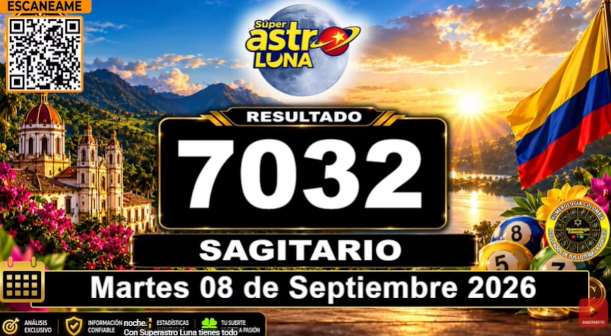 Super Astro Luna del 8 de septiembre de 2026. // Foto: captura de pantalla del canal de YouTube @NumerologíaColombia.