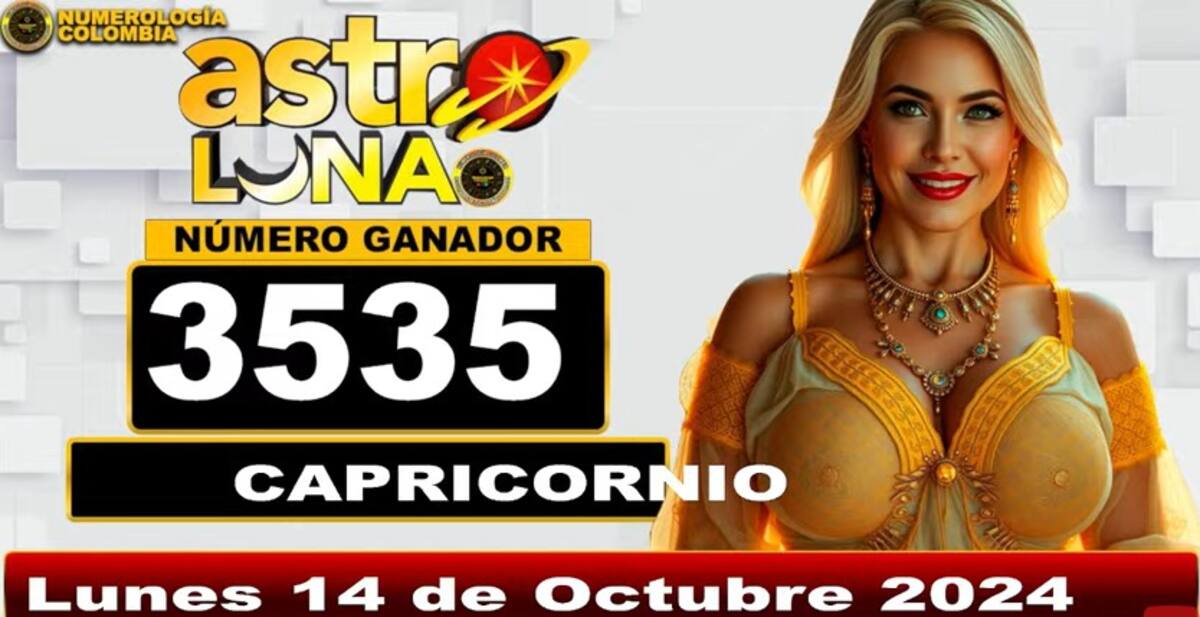 Super Astro Luna del lunes 14 de octubre de 2024. // Foto: captura de pantalla