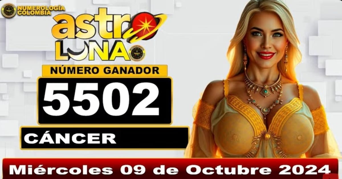 Super Astro Luna del miércoles 9 de octubre de 2024. // Foto: captura de pantalla