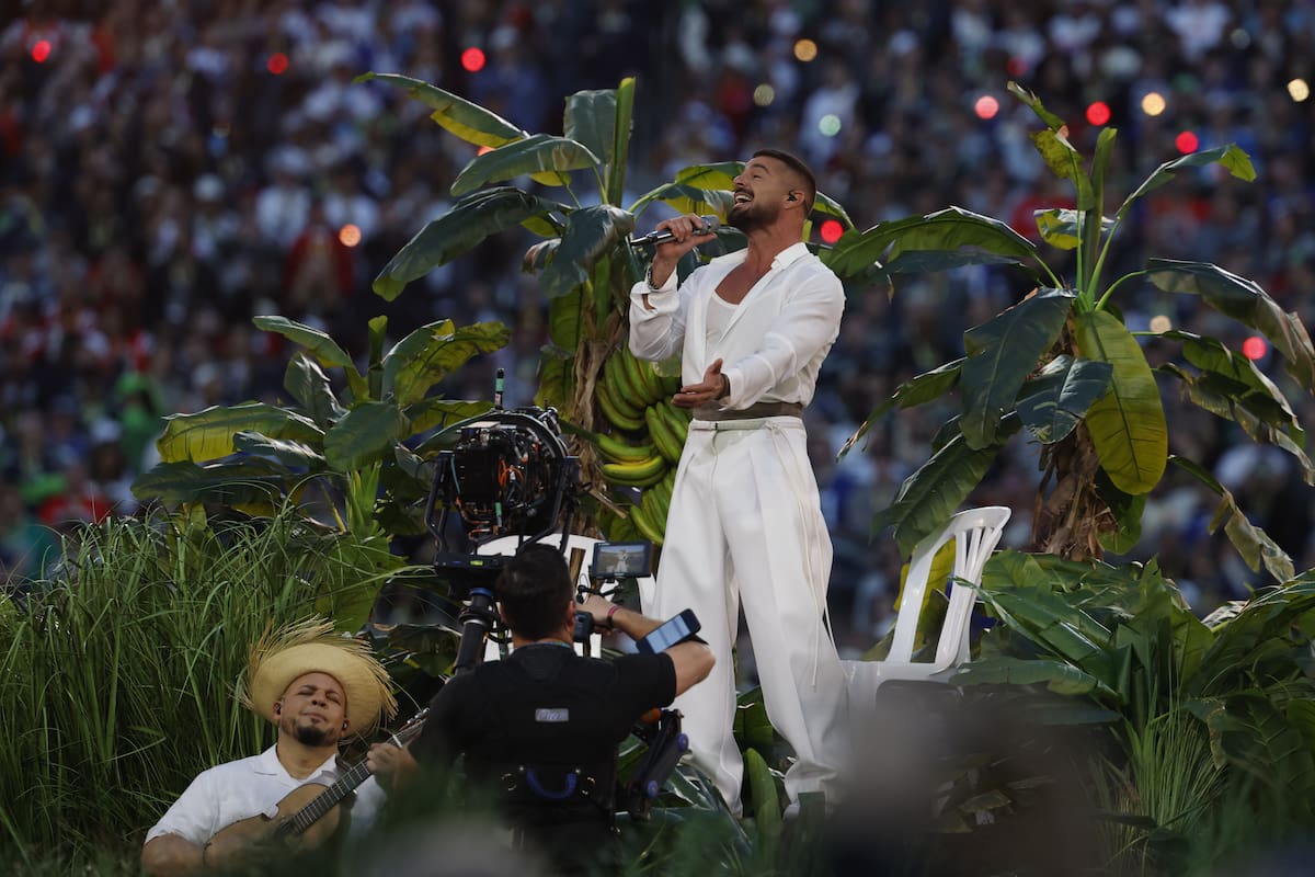 Ricky Martin en el show de medio tiempo de Bad Bunny en el Super Bowl 2026. //Foto: EFE.