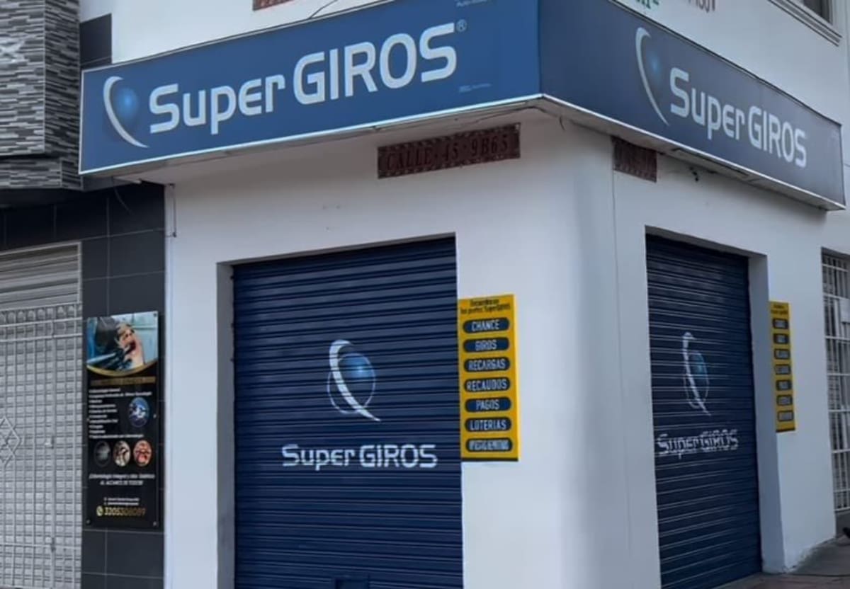 Punto de SuperGiros. // Foto: archivo