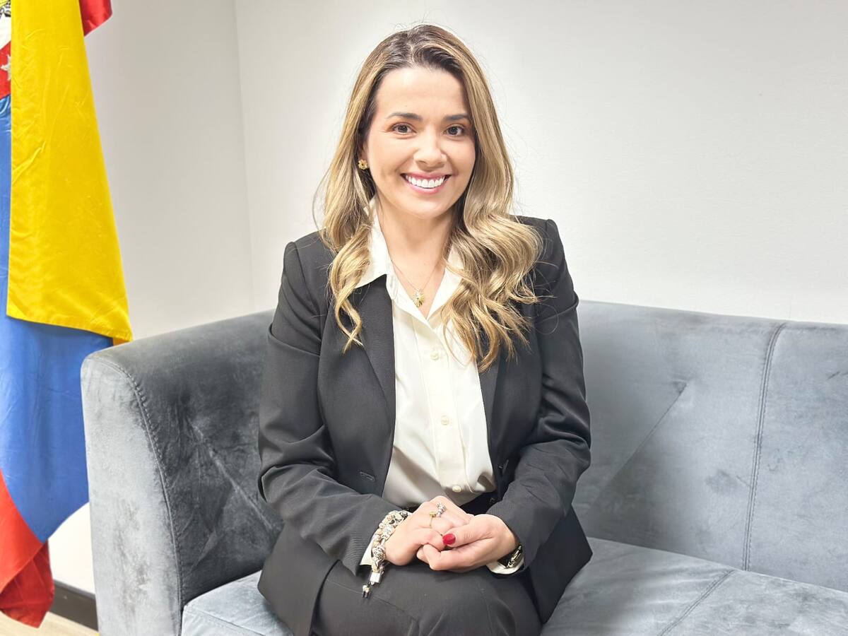 La Superintendente de Subsidio Familiar, Sandra Viviana Cadena Martínez. // Cortesía