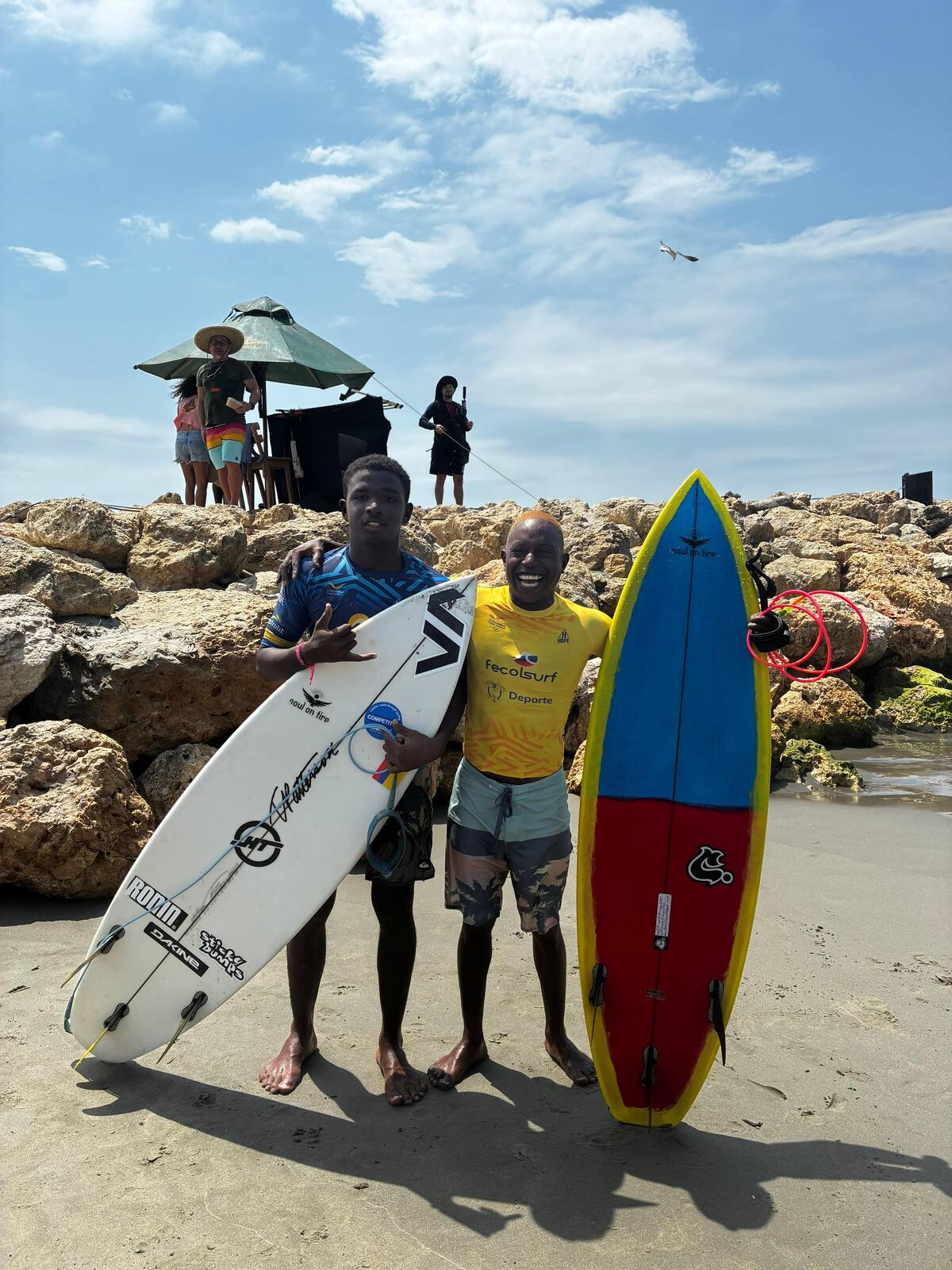La delegación de Bolívar ratifica su crecimiento dentro del surf colombiano. //Cortesía.