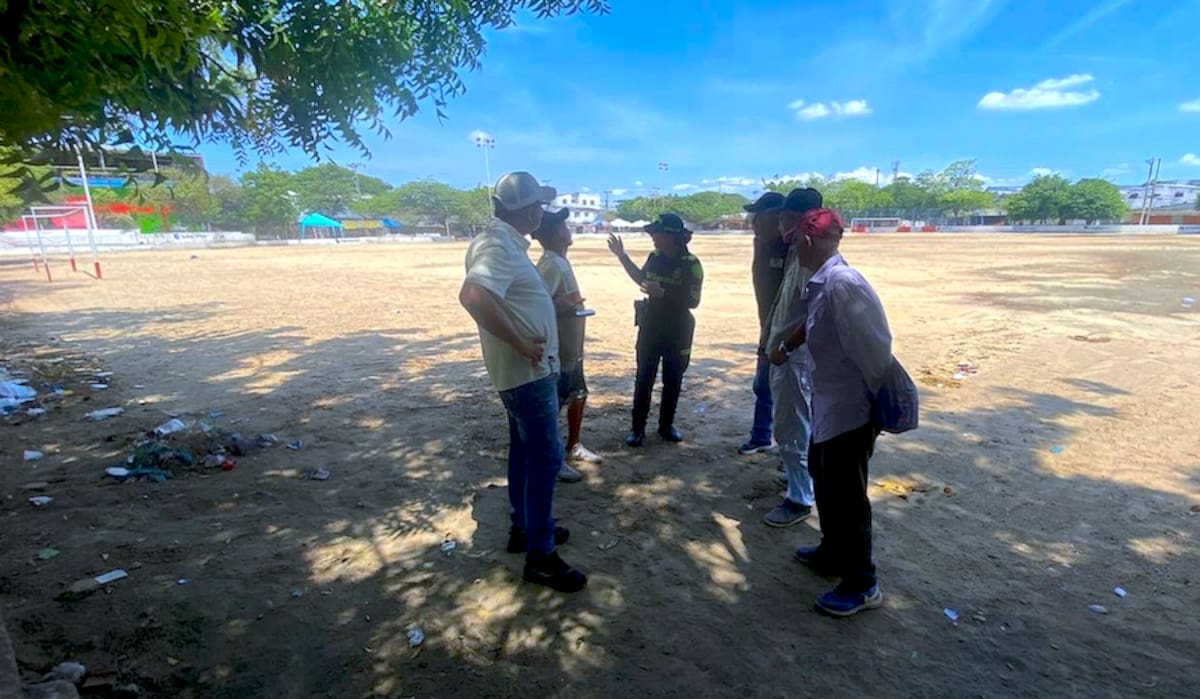 Las autoridades aconsejan a los padres de familia prestar más atención a los menores cuando están en canchas abiertas o escenarios deportivos.//Cortesía Policía Mebar.