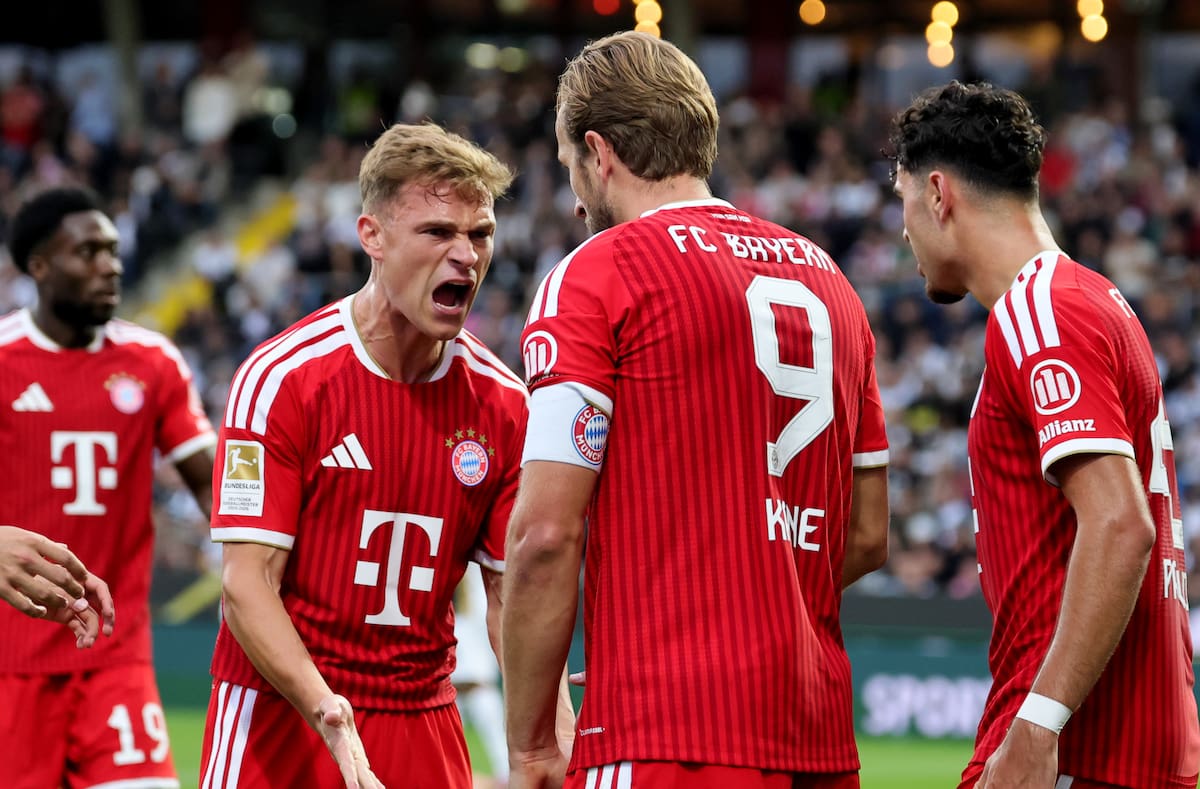 Bayern Múnich logró un sufrido triunfo en su visita al SV Elversberg en la jornada 3 de la Bundesliga. //Foto, EFE: RONALD WITTEK