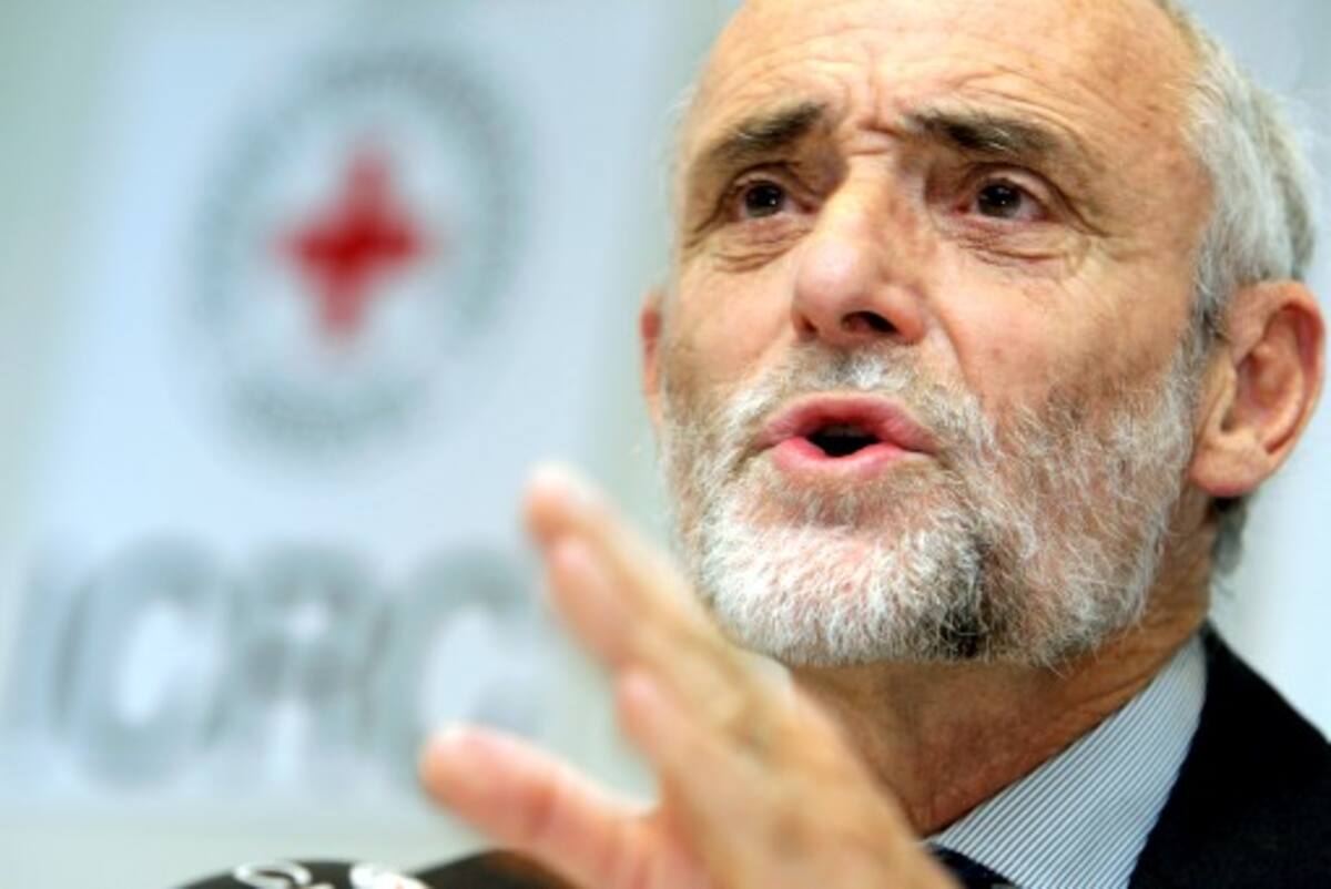 Jakob Kellenberge, presidente del Comité Internacional de la Cruz Roja AP MARTIAL TREZZINI