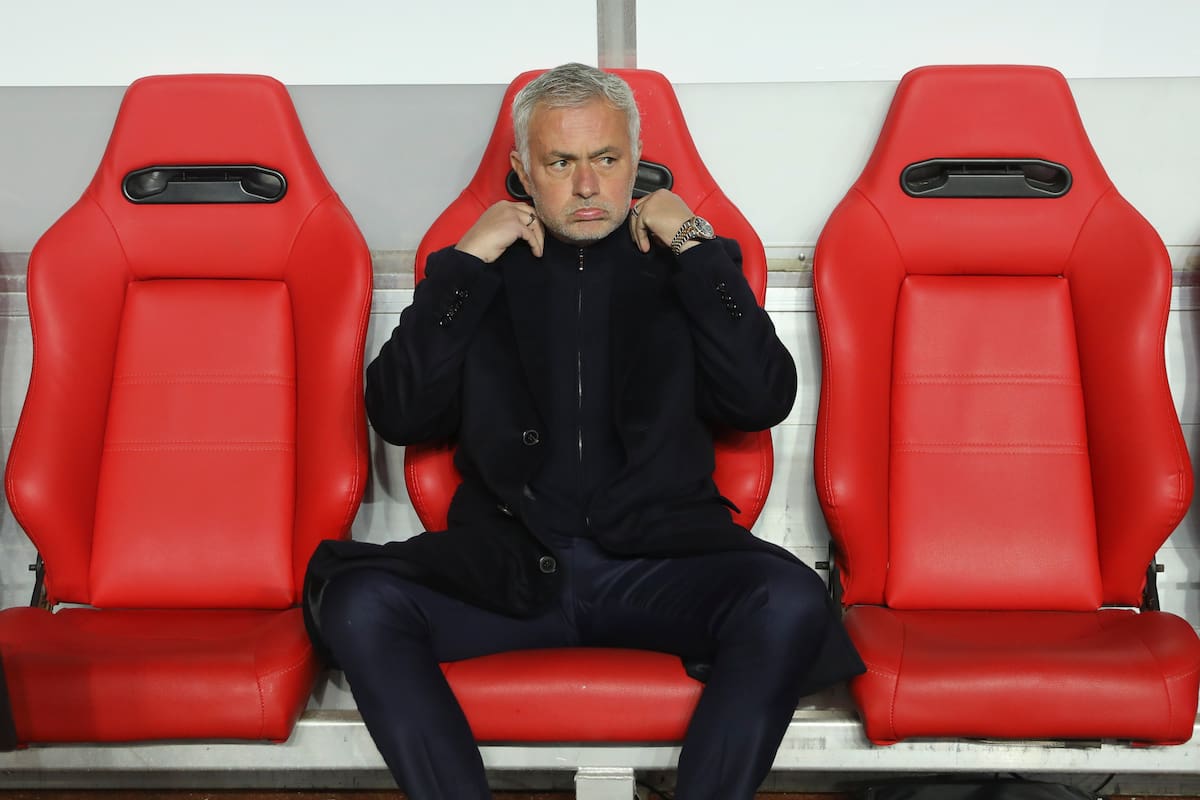 José Mourinho, entrenador de Benfica. //FOTO, EFE: PAULO CUNHA