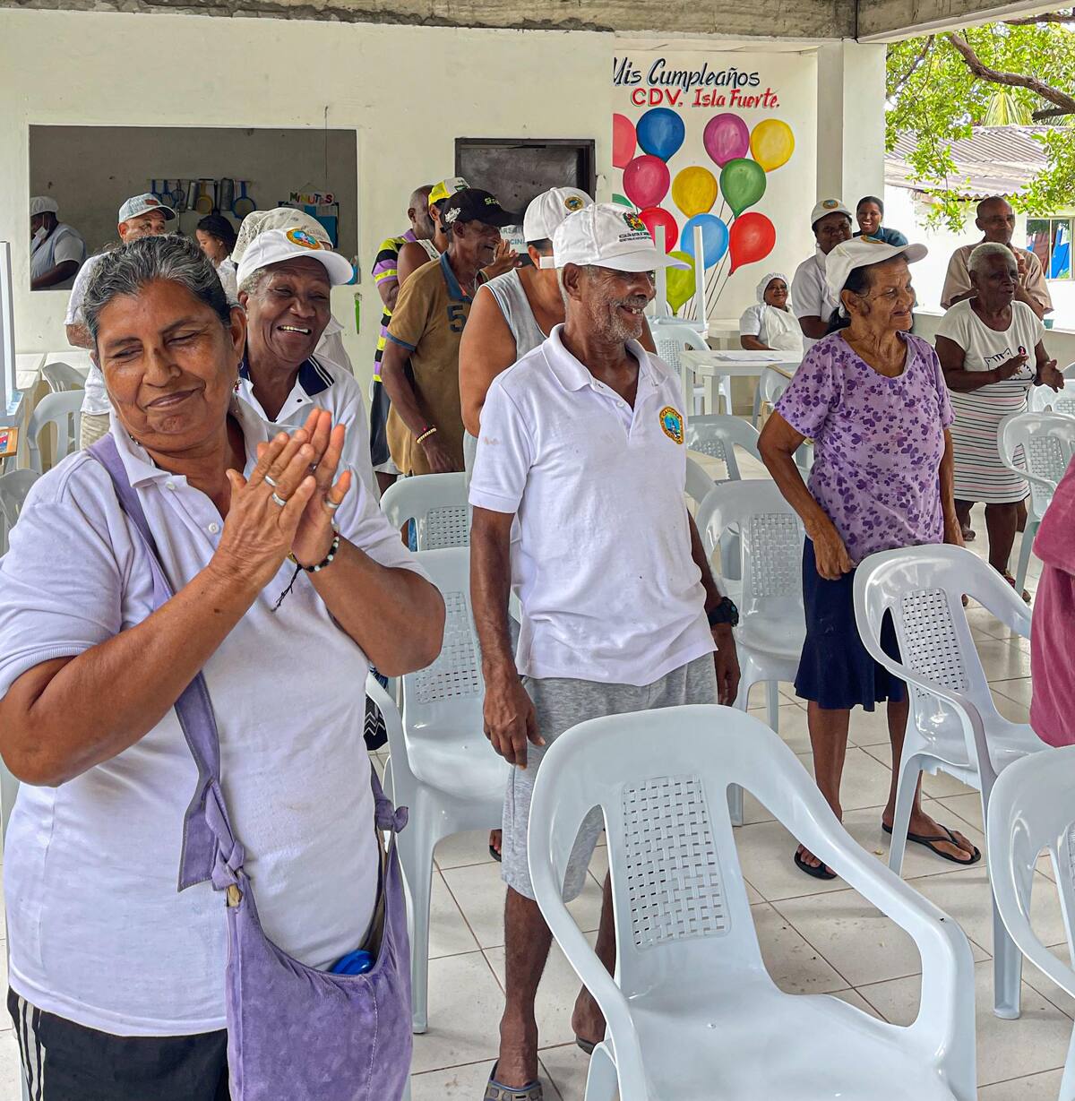 Taller étnico en Isla Fuerte. // Cortesía