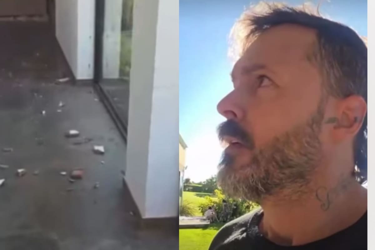 Así quedó la casa de Tatán Mejía tras el fuerte terremoto en Colombia