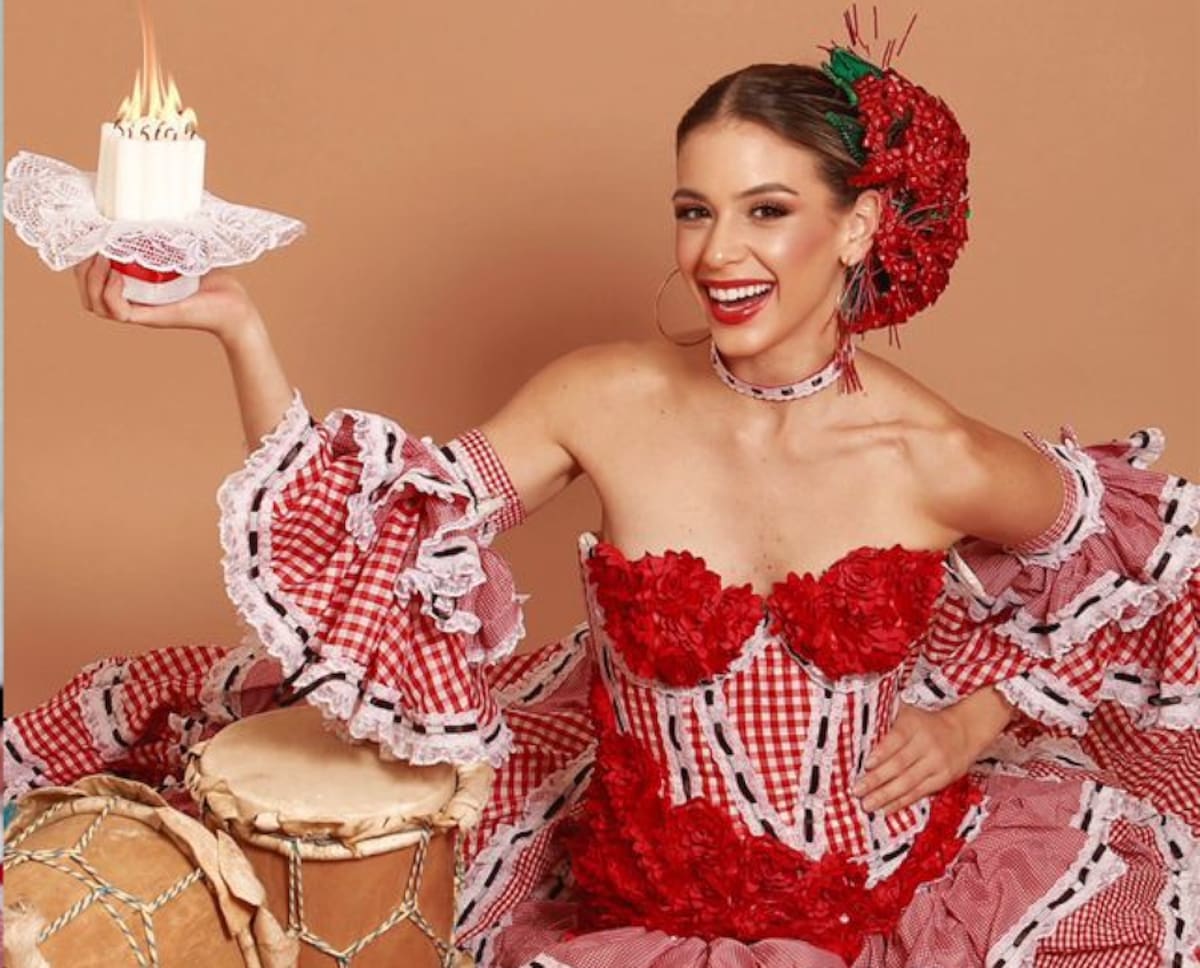 Tatiana Angulo, aspirante a Reina del Carnaval de Barranquilla 2025.