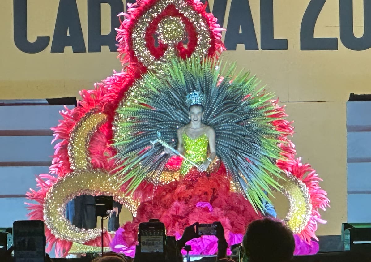 Tatiana Angulo Fernández De Castro, recibió la corona como Reina del Carnaval de Barranquilla 2025.//El Universal.