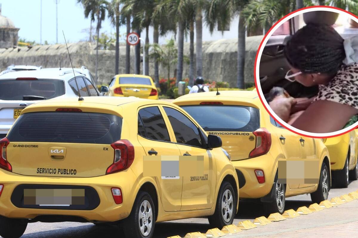Video: bebé nació dentro de un taxi camino hacia un hospital en Cartagena