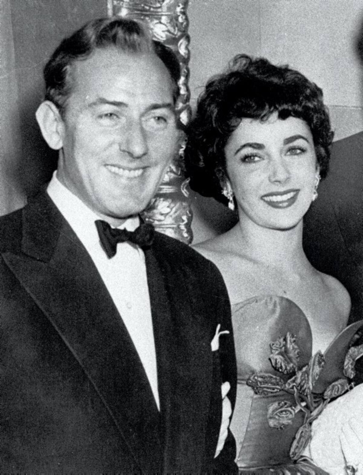 Elizabeth Taylor y Michael Wilding. AP