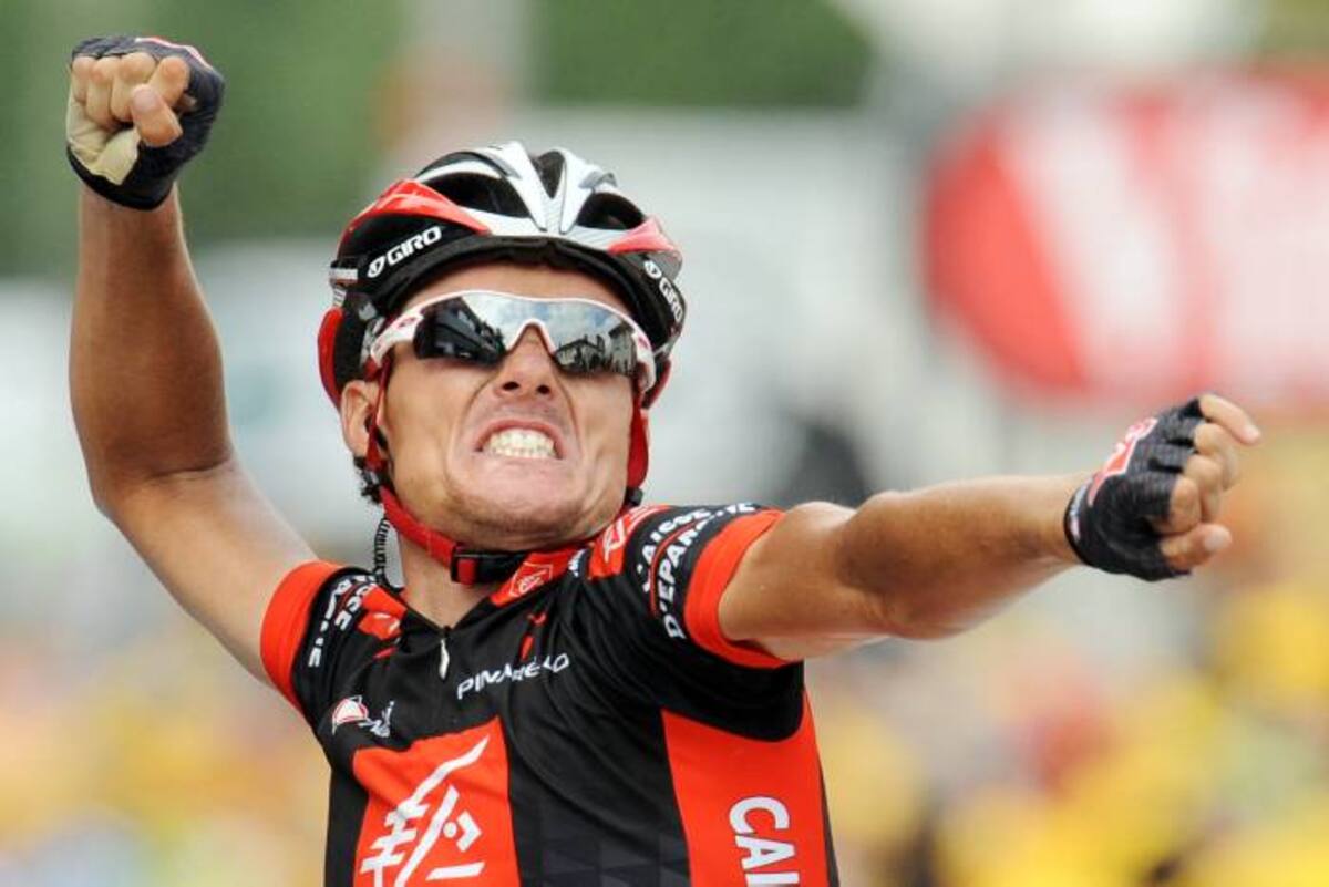 El ciclista español Luis León Sánchez. AFP PASCAL PAVANI